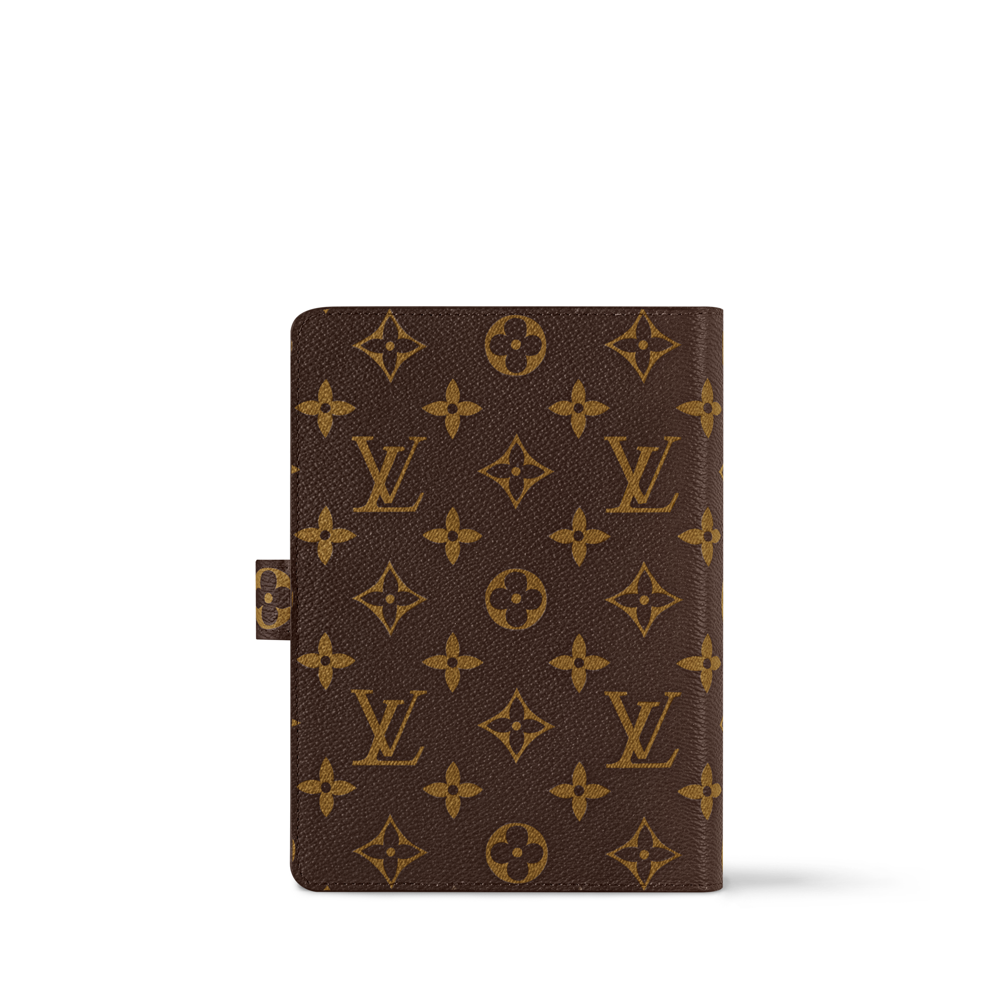 Capa para Agenda Média com Argolas Monogram - Artigos de Couro